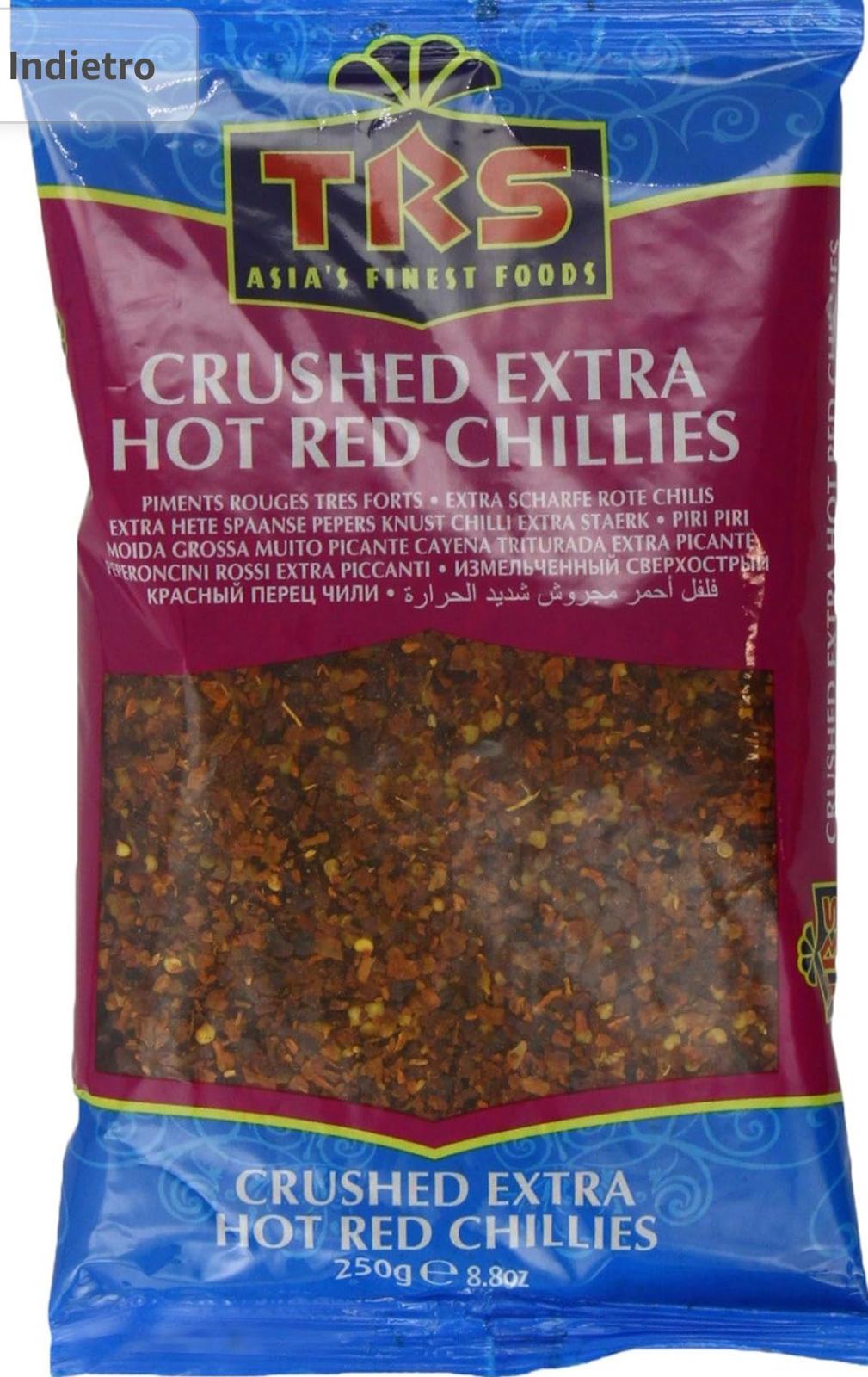 CRUSHED EXTRA HOT RED CHILLIES